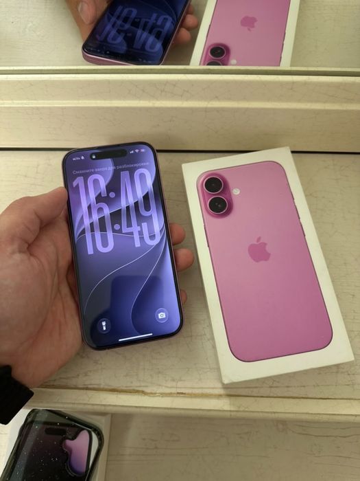 iPhone 16 в отличном состоянии