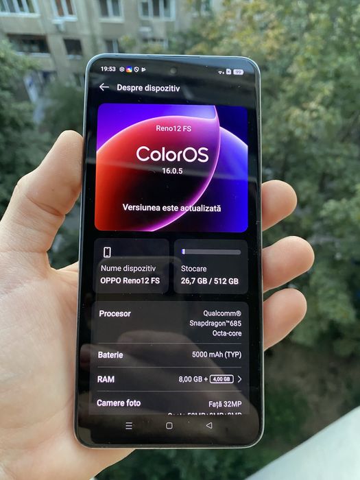 Oppo reno 12fs 512gb