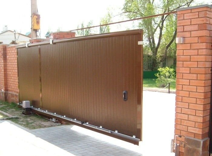 Консольная балка для откатных ворот 2 вида  71 до 400кг. 95 до 1000кг