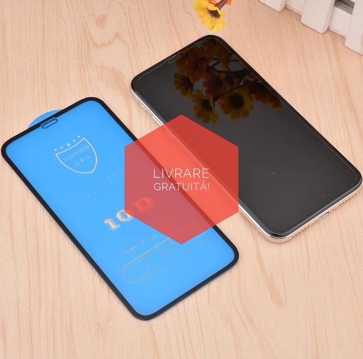 Husa iphone 12 mini 13 pro max x 16 17 xr 11 14 7 15 plus folie sticla