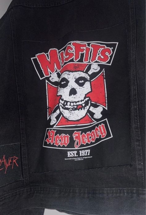 Geacă personalizată cu trupe metal