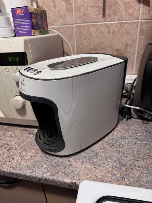 Tchibo Cafissimo mini Classy White, 1500 W, Presiune 3 nivele, 650 ml