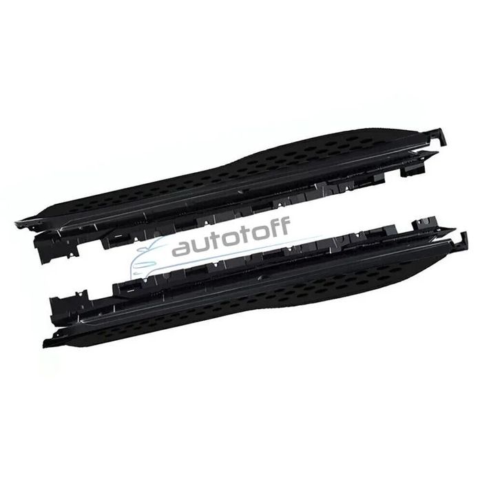 Praguri Mercedes GLC X254 C254 (2023+) - Trepte Din Aluminiu Black Design