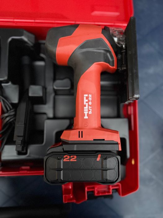 HILTI SJT 6-22 / 04.2025г. / NURON 2x5Ah батерии - неразличим от НОВ
