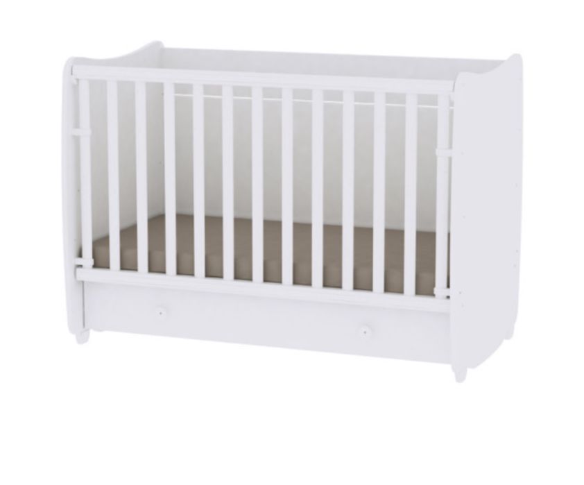 LORELLI Classic Легло-люлка 60/120 см. DREAM БЯЛО