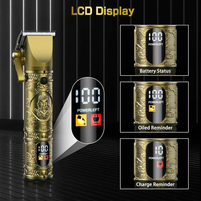 Професионална машина за подстригване на коса, брада, самобръсначка