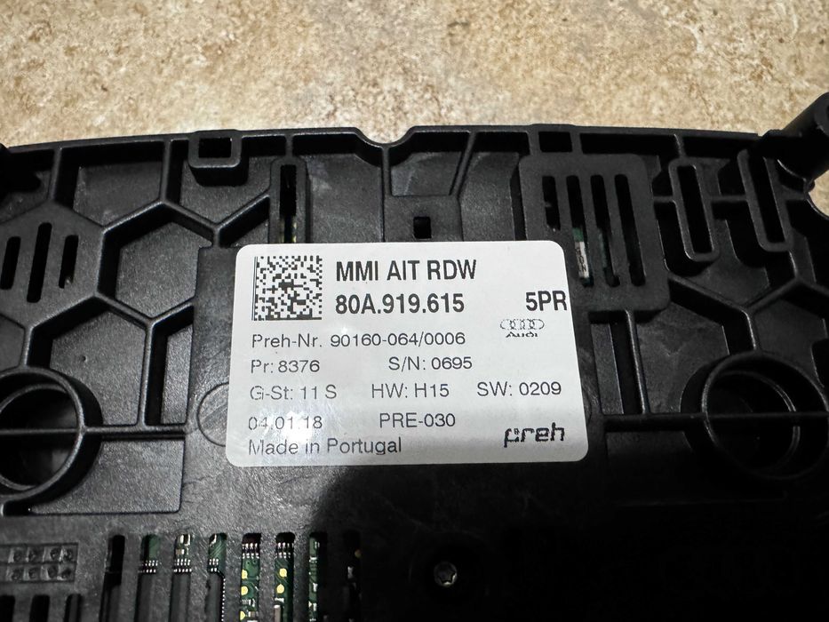 Butoane Touch Pad MMI Audi Q5 FY 80A919615 Q7 4M0919615