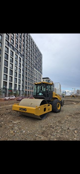 Услуги Грунтавой 16 тонн каток. Каток в аренду