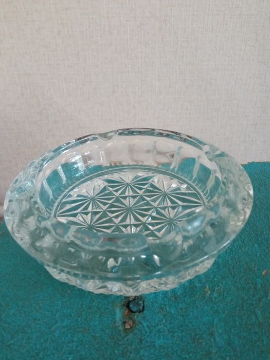 Пепельница хрустальная