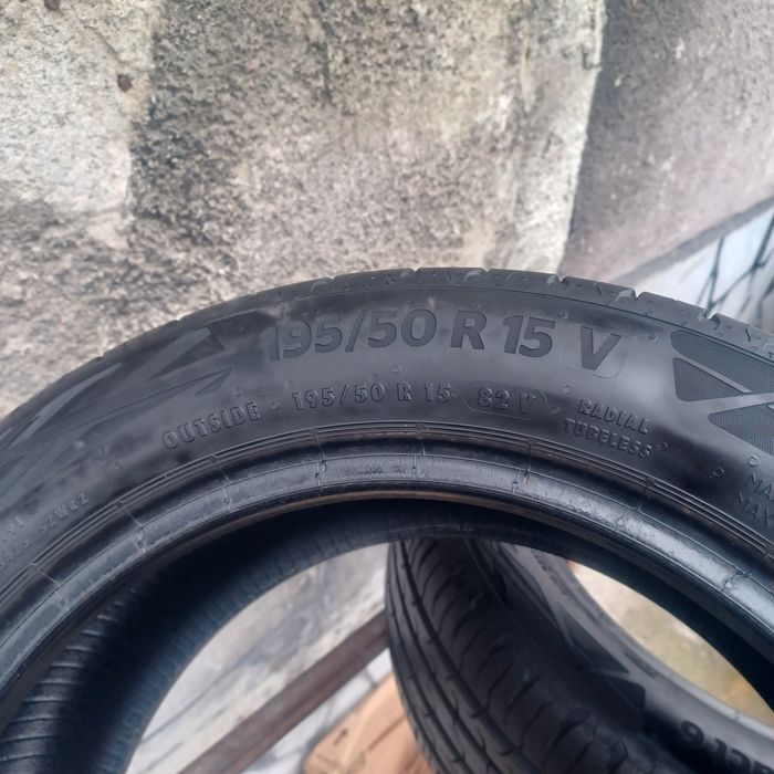 195 50 15 Continental 2бр летни.