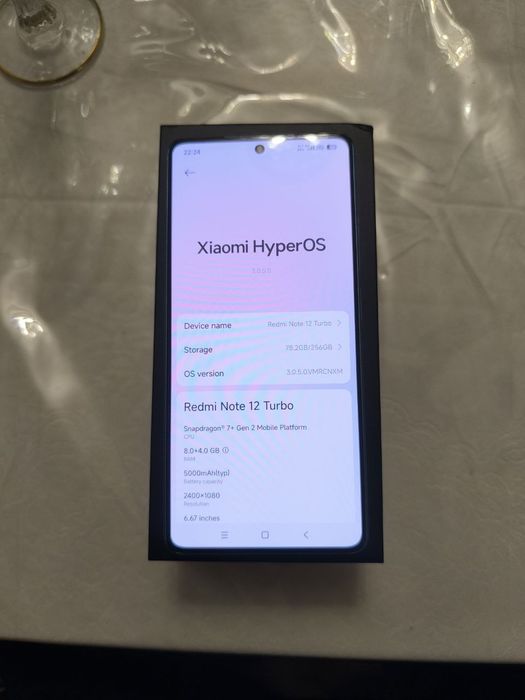 Redmi note 12 Turbo  poco f5  flagman
