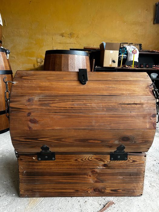 Дървени сандъци за декорация-10 бр