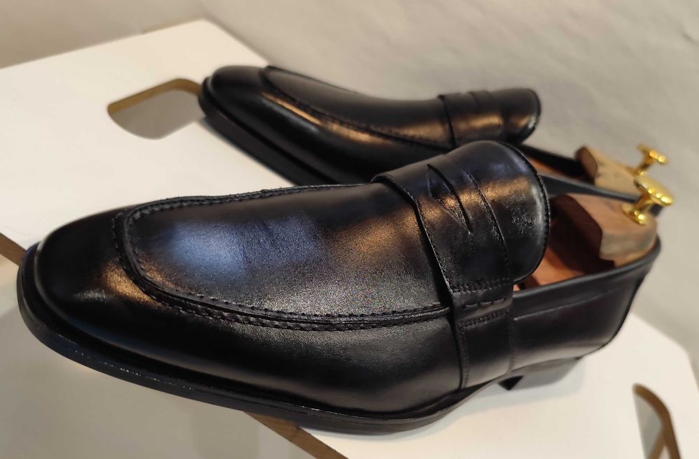 Pantofi loafer penny 41 41.5 GEOX NOI piele naturala moale