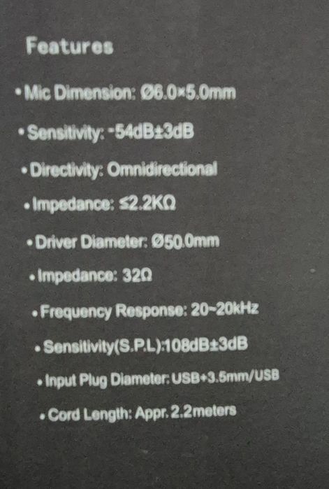 Игровые наушники USB