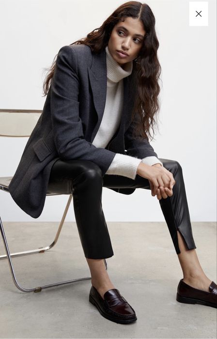 Чисто нов кожен клин MANGO – с етикет, размер S