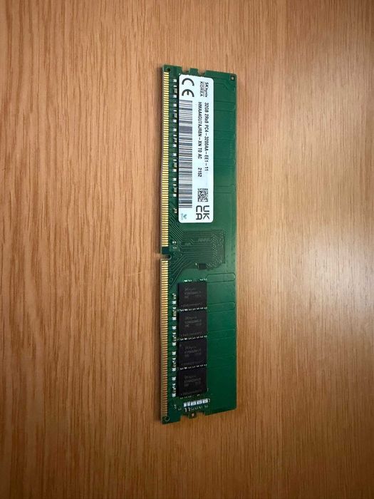 32GB DDR4-3200 SK Hynix ECC unbuffered UDIMM PC4-25600E Dual Rank x8 Module