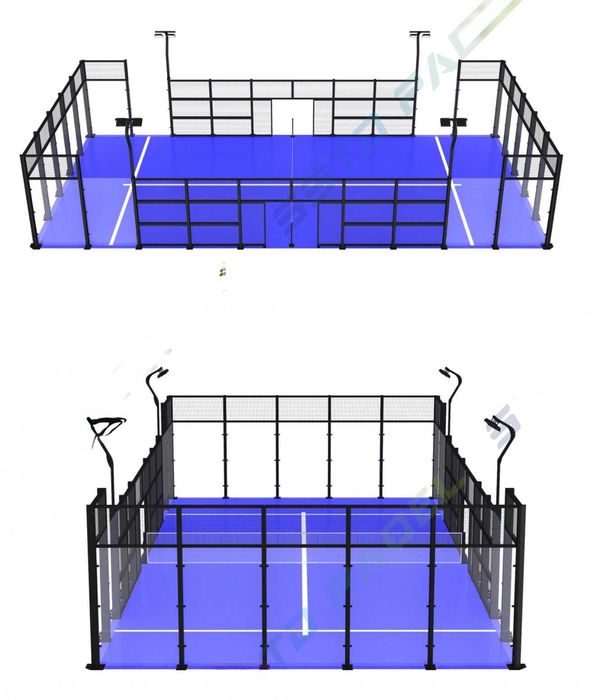 Importator Terenuri PADEL PADBOL TENIS / Teren Padel Complet
