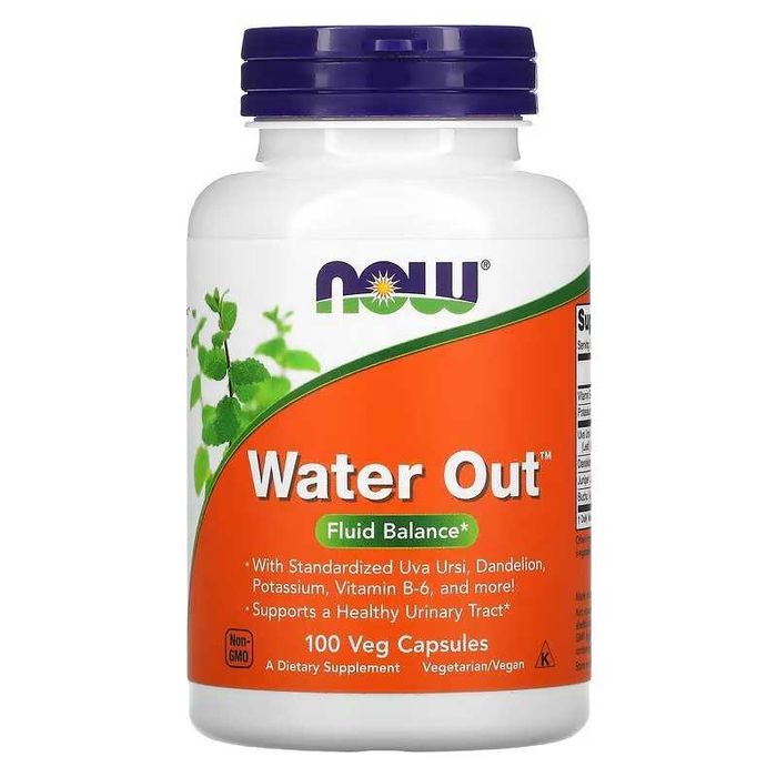 NOW Foods Sodium Ascorbate аскорбат натрия Water Out водный баланс