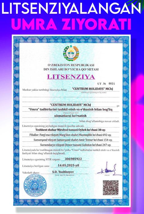 Umra Safari 2026 Umra Ziyorati Umraga Borish Ota Onaga Sovga Умра 2026