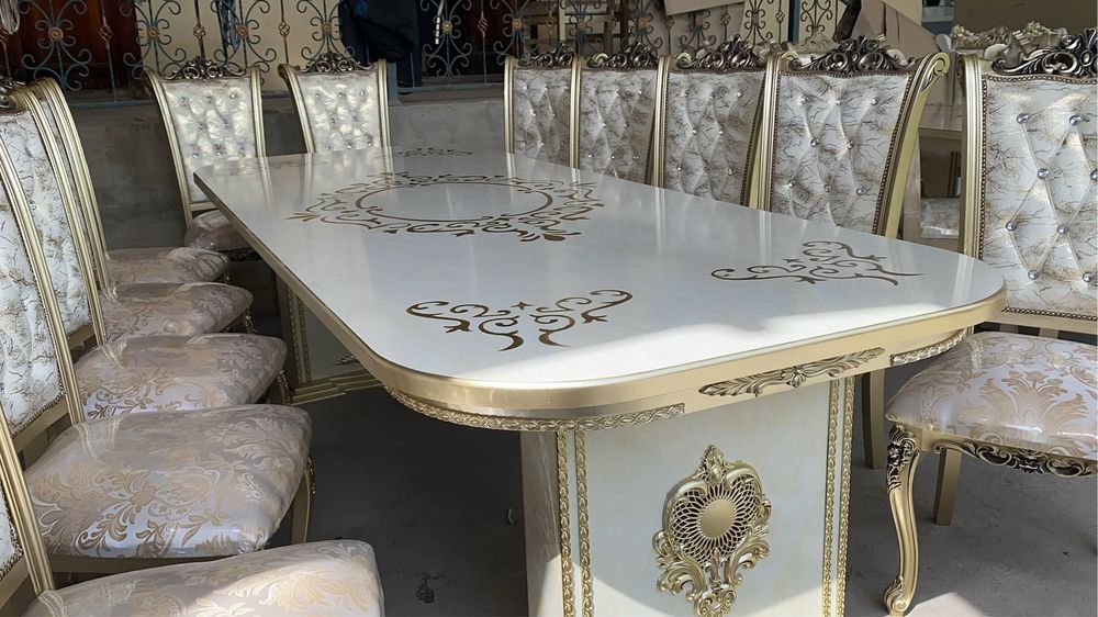 Stol stul hurram kichik 12 talik kamplekt