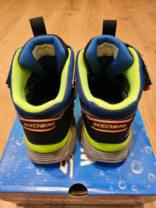 ! Ghete SKECHERS Tech Grip High Surge Impermeabile Copii 30,31,32,33,34,35