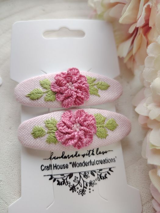 Фиби с ръчна бродерия