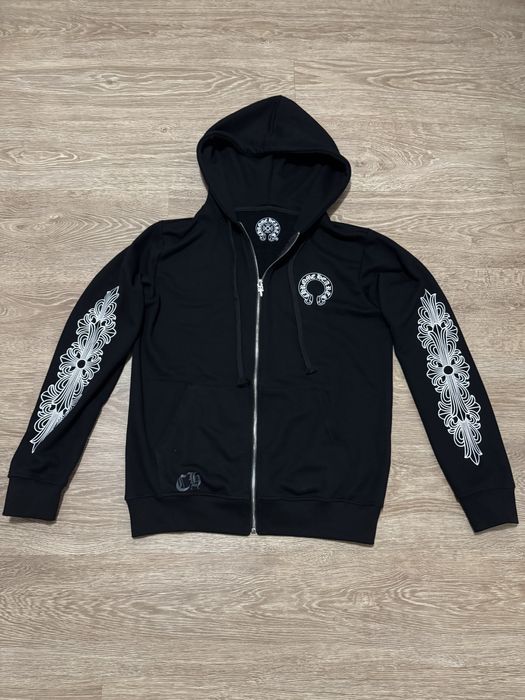 Chrome Hearts zip-up hoodie