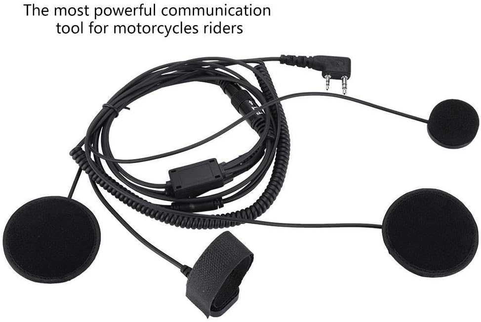 Слушалки и микрофон за мотоциклетна каска с К конектор