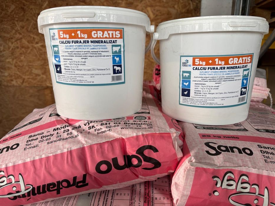 Furaje animale/Sroturi/Concentrare SANO