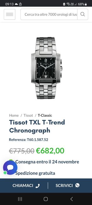 Tissot           TXL  chronograph