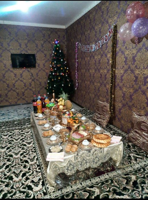 3 xona qilingan          2 xonali uy