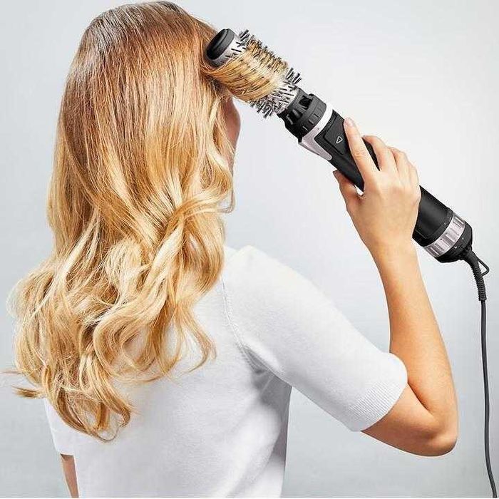 ПРОМО Нова Въртяща се Четка ROWENTA Brush Activ' Dry & Style, 1000 W