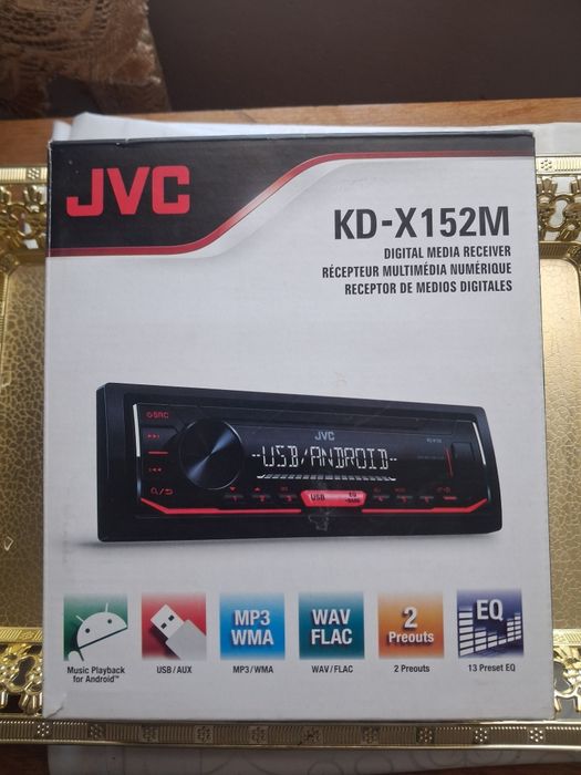 Магнитола JVS KD-X152M