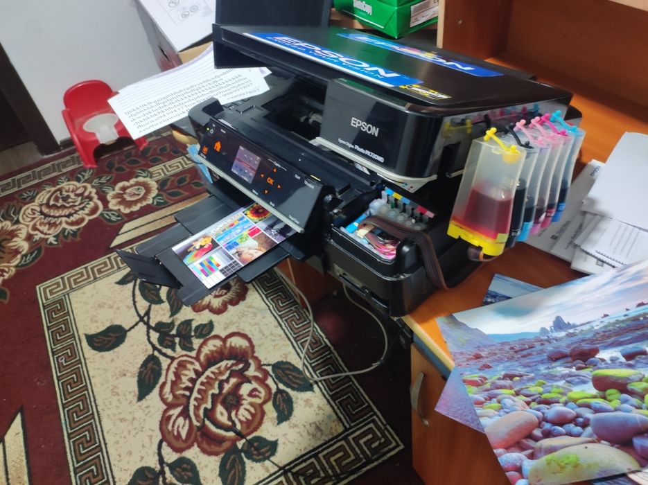 Epson 730 Wi_Fi li 6 rangli Duplex yani list orqa oldga bir vaqda 100%