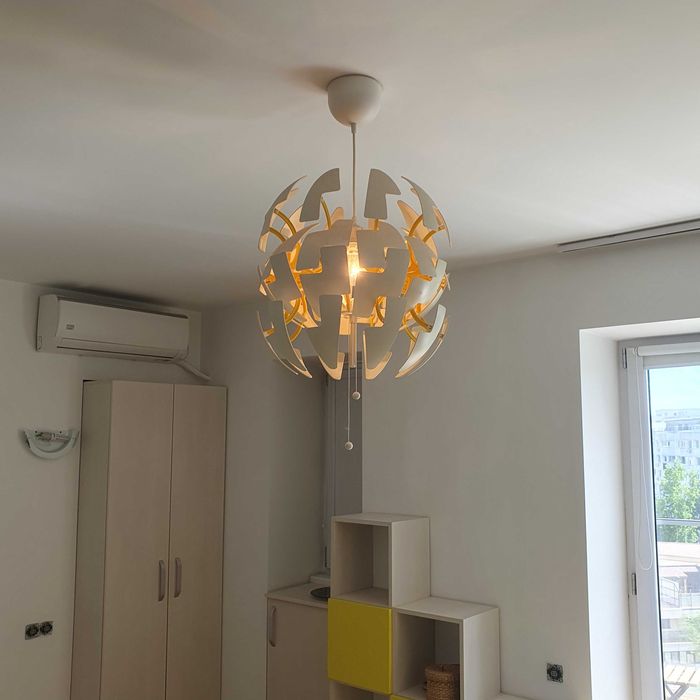 Lustra Glob IKEA + Bec