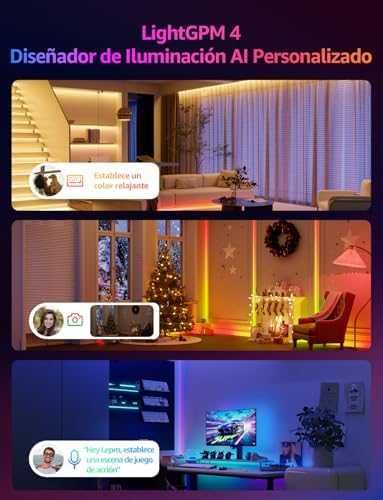 Lepro S1 AI LED лента 30м WiFi Alexa RGB
