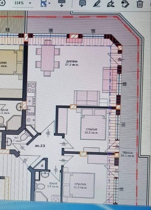 Продава се Тристаен апартамент в с. Аспарухово, Област Плевен - 105 кв.м за 1905 €/кв.м - Снимка #1
