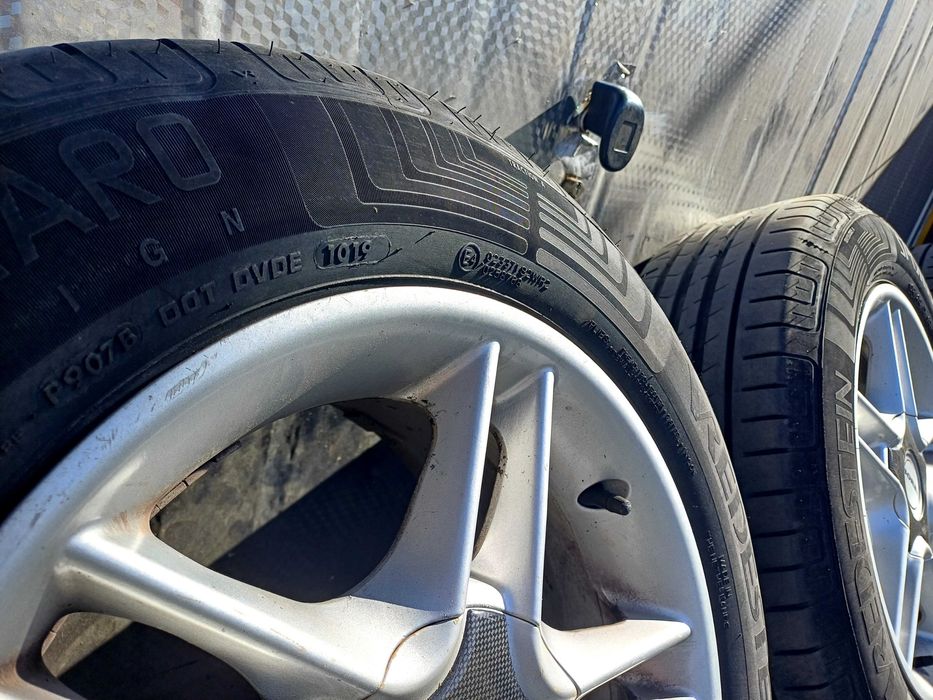 4xJante R15 cu anvelope de vara VREDESTEIN