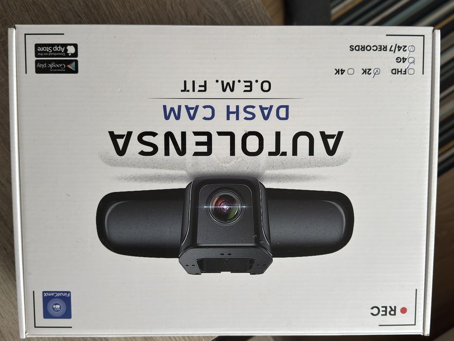 Camera dvr dedicata BMW f10 autolensa 2k/sim 4g