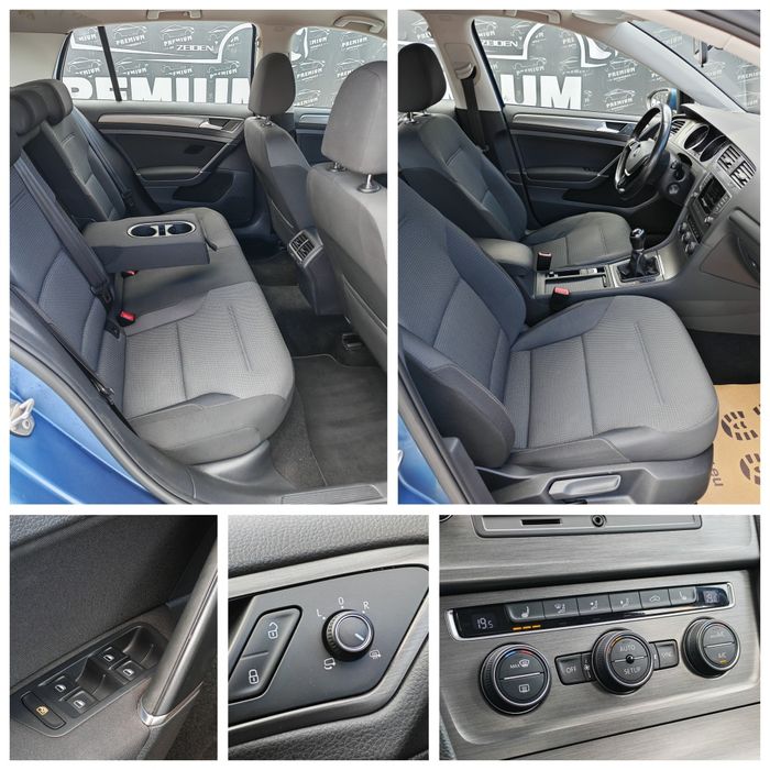 Volkswagen Golf 7 / 1.6 TDI 105 CP *GARANȚIE* Scaune încălzite / Dublu Climatronic /*RATE*
