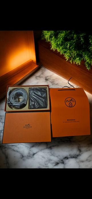 GIFTBOX HERMES curea+portofel