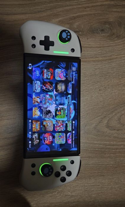 Nintendo Switch OLED moded - 512GB + 4 Joy-Con + 11 игри в кутия и калъф
