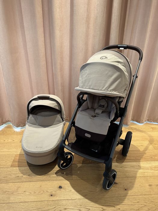 Carucior 2 in 1 Cybex Balios S Lux bej - cu landou