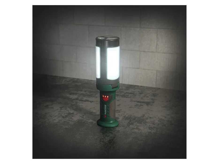 Lampa, lanterna de lucru cu LED, pliabila, acumulator, PREMIUM, NOUA