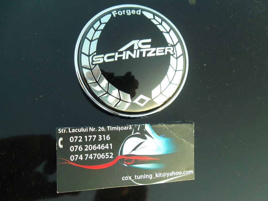 Emblema AC-SCHNITZER capota sau portbagaj