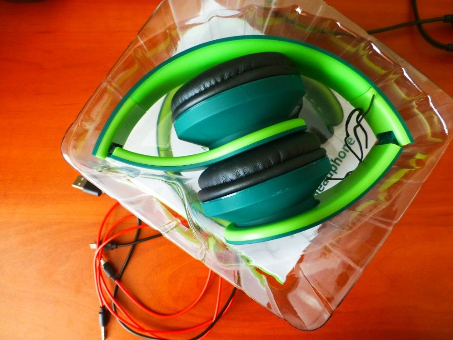 Bluetooth/FM/MP3 стерео слушалки