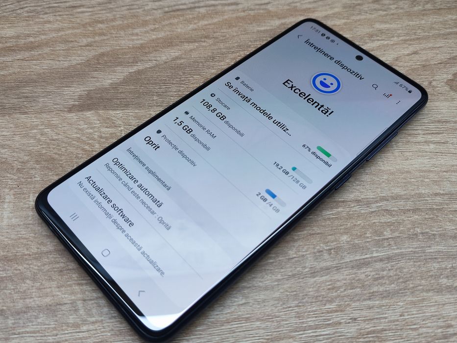 Samsung Galaxy A51 128GB 4GB RAM Prism Crush Blue IMPECABIL