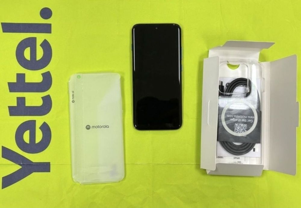 КАТО НОВ 256GB Motorola EDGE 70 Pro 5G 8GB Yettel Гаранция 2029 Dark Blue