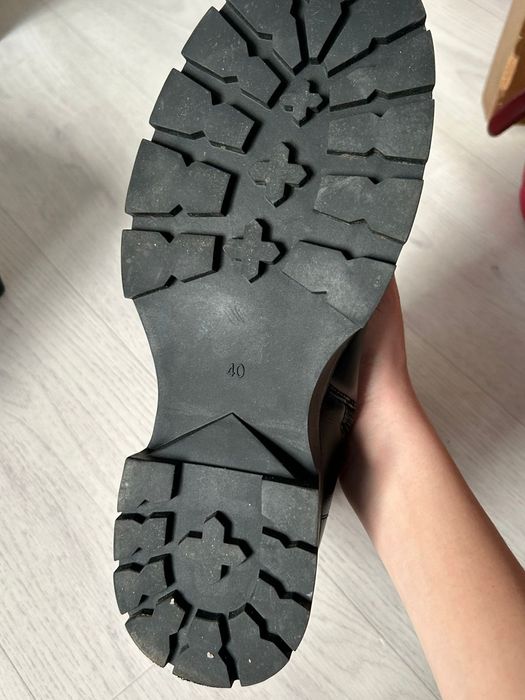 Продам ботинки кожаные зимние