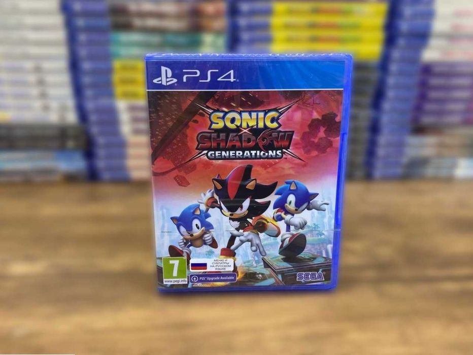 Новый Sonic X Shadow Generations PS4/PS5 Соник Детские Пс4 Много Игр